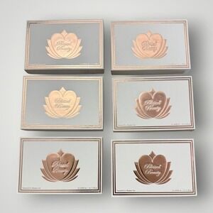 Blessed Beauty Natural Lip & Eye Shadow Set 24 Multicolor Stackable Quads Vegan